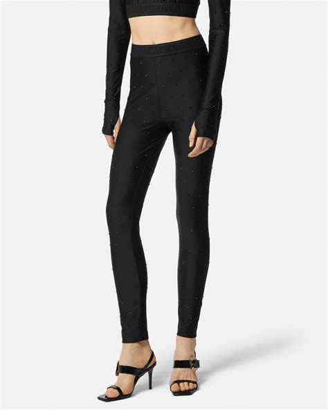 versace leggings price|Versace leggings outlet.